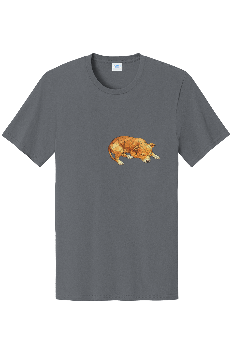 Easy Cotton Tee with Staffordshire Terrier